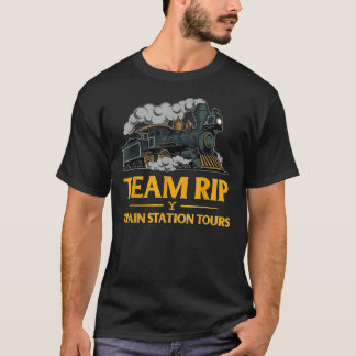 Camiseta Team-Rip Train Station Tours Yellowstone T-Shirt C