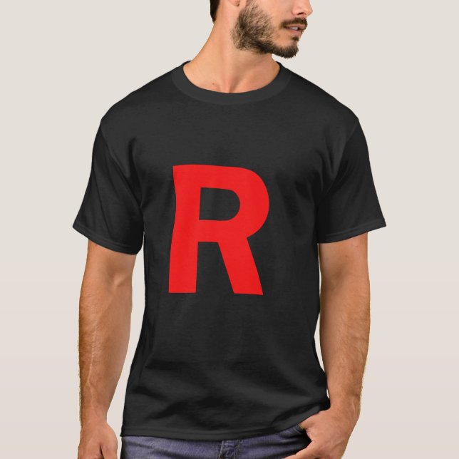 Camiseta Team Rocke Go Posee A Todos Los Monstruos Por Ahí (Anverso)