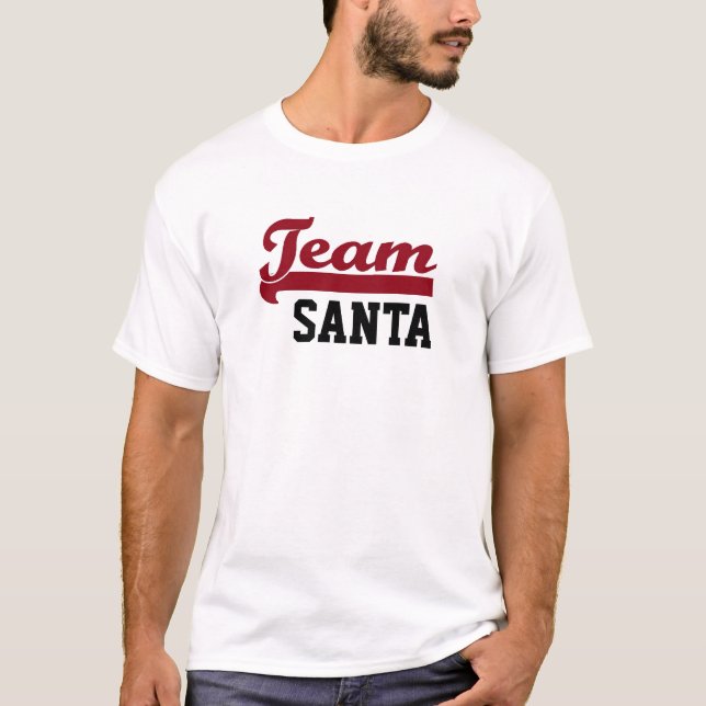 CAMISETA TEAM SANTA NAVIDADES T-SHIRT (Anverso)