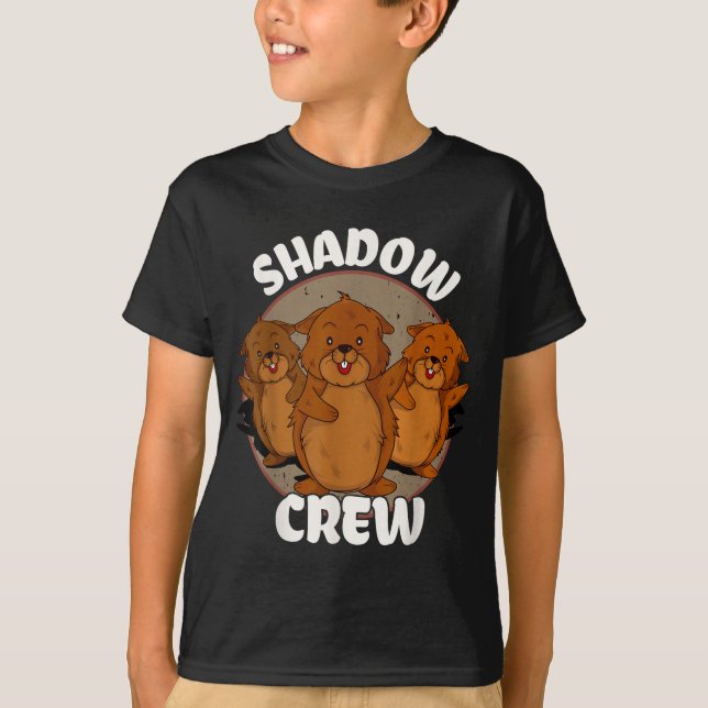 Camiseta Team Shadow Crew Día de la Marmota  (Anverso)