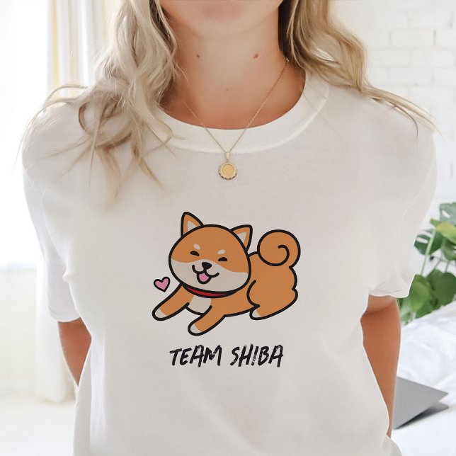 Camiseta Team Shiba | Shiba Inu Dog Lover T-Shirt (Subido por el creador)