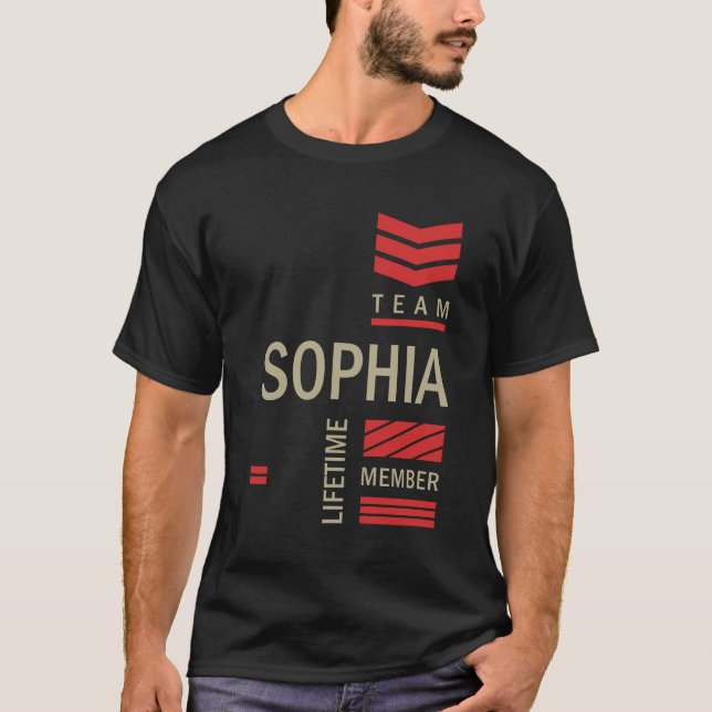 Camiseta Team Sophia Gift (Anverso)
