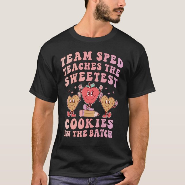Camiseta Team SPED enseña el mejor profesor de cocina Val (Anverso)