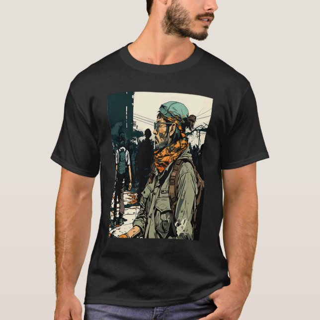 Camiseta Team Sport Games Retro Airsoft Player (Anverso)