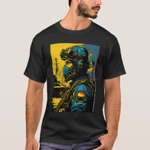 Camiseta Team Sport Games Retro Airsoft Player 1