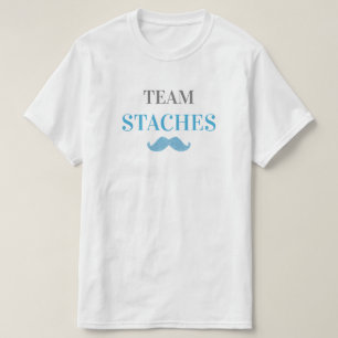Camiseta Team Staches Revelación de Género Hombre