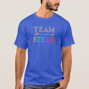 Camiseta TEAM STEAM Science Engineering Math Art School STE