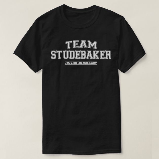 Camiseta Team Studebaker  Proud Family Surname, Last Name G (Diseño del anverso)