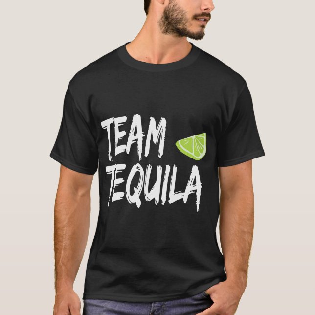Camiseta Team Tequila con Green Lime (Anverso)