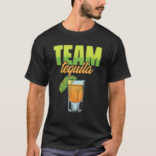 Camiseta Team Tequila para el amante o bebedor de Tequila