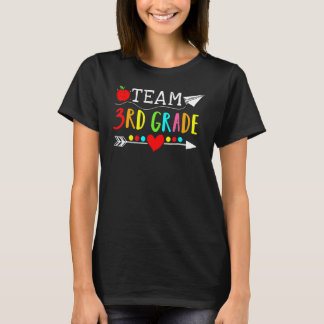 Camiseta Team Third Grade  3rd Back To School Teacher Stude