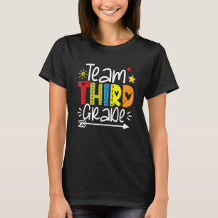 Camiseta Team Third Grado Estudiante De Maestría De Vuelta
