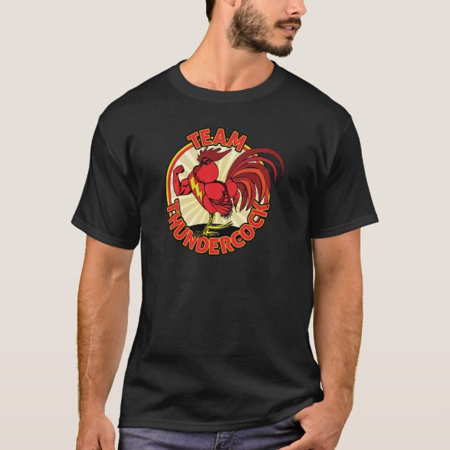 Camiseta Team Thundercock (Anverso)