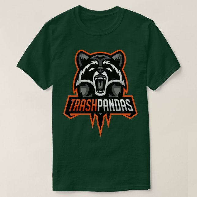 Camiseta Team Trash Pandas (Diseño del anverso)