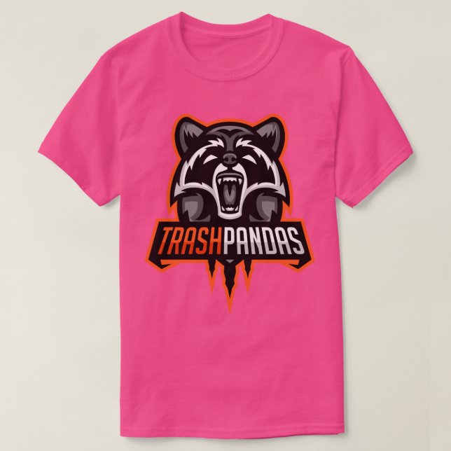 Camiseta Team Trash Pandas (Diseño del anverso)