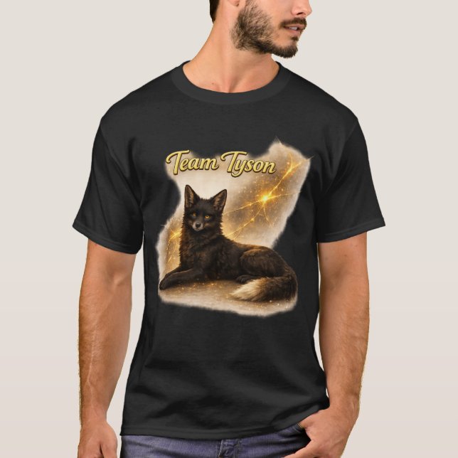 Camiseta Team Tyson the Fox (Anverso)