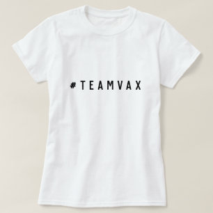 Camiseta Team Vax Vacunación Pro Covid Moderno 19 Vacunac