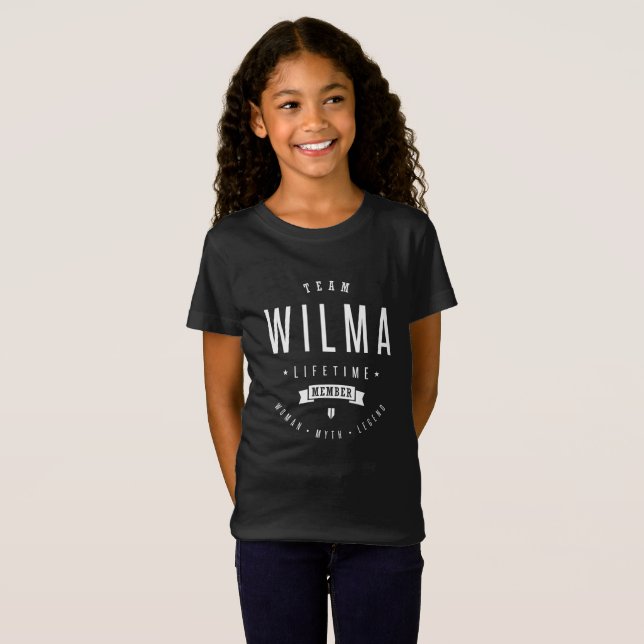 Camiseta Team Wilma (Anverso completo)