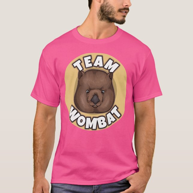 Camiseta Team Wombat (Anverso)