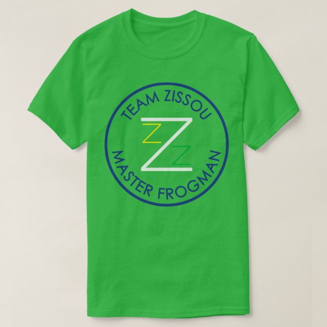 Camiseta Team Zissou Master Frogman (Diseño del anverso)