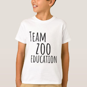 Camiseta Team Zoo Education