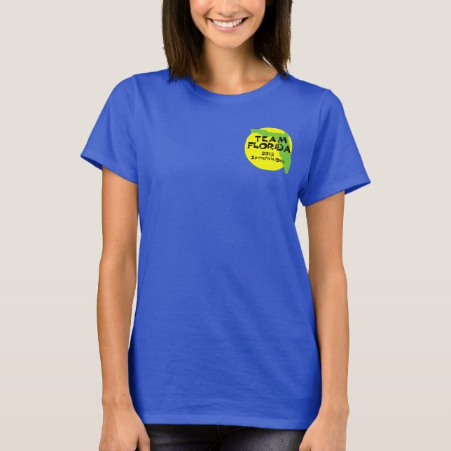 Camiseta TeamFlorida-Cindy Elliott (Anverso)