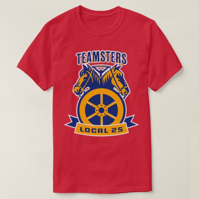 Camiseta Teamsters Local 25 Gifts Teamster driver padres d (Diseño del anverso)