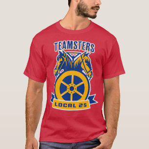 Camiseta Teamsters Local 25 Gifts Teamster driver padres d