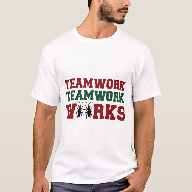 Camiseta Teamwork Works T-Shirt (Anverso)