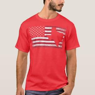 Camiseta Teas 4 de julio Regalo Bandera Americana Estados U