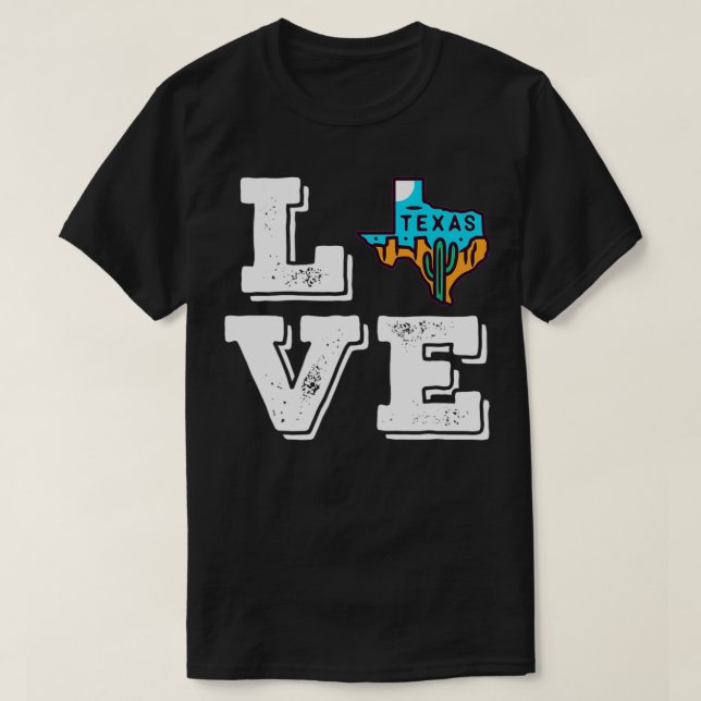 Camiseta Teas Love Austin Map Home TX Lone Star  I Love Tea (Diseño del anverso)
