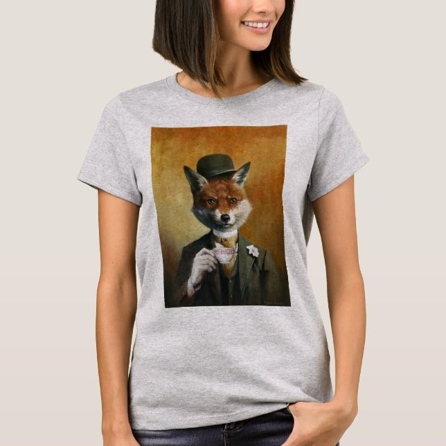 Camiseta Teatime Sr. Fox T-shirt (Anverso)