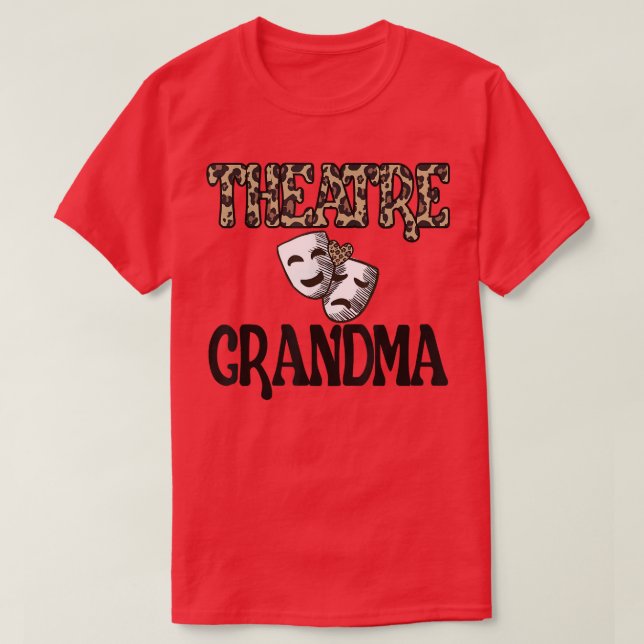 Camiseta Teatro Abuela Orgullosa Abuela (Diseño del anverso)