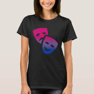 Camiseta Teatro Bi Pride LGBTQ sutil bisexual y