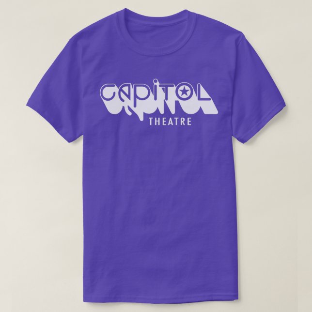 Camiseta Teatro Capitol blanco 1 (Diseño del anverso)