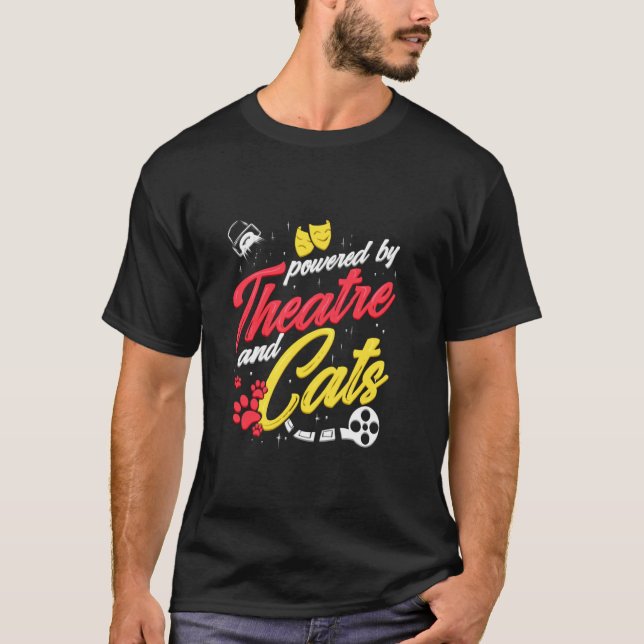 Camiseta Teatro Cat Teatro Broadway Actor Musical Kitty (Anverso)