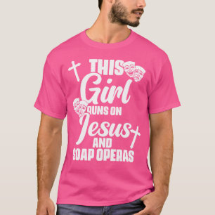 Camiseta Teatro Chica Jesús Soap Ópera Teatro de teatro mus