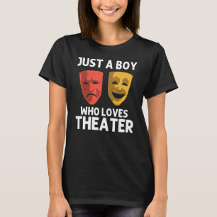 Camiseta Teatro Cool Para Niños Musical De Broadway