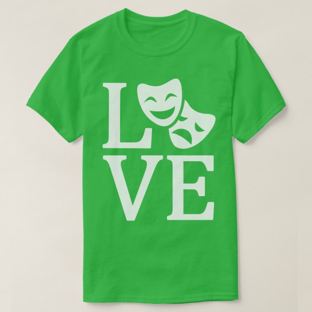 Camiseta Teatro de amor 1 (Diseño del anverso)