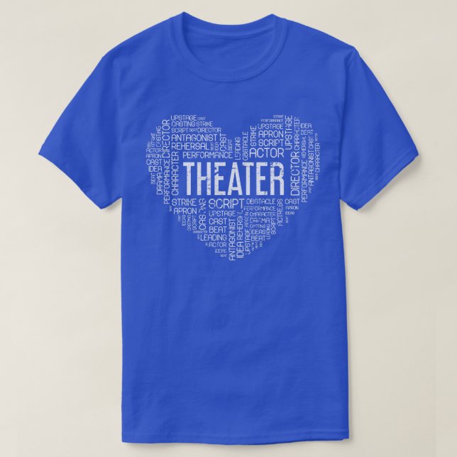 Camiseta Teatro de amor de Heart Broadway (Diseño del anverso)