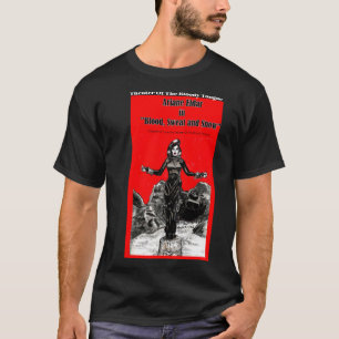 Camiseta Teatro de la lengua sangrienta - sangre, sudor