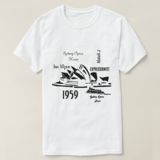 Camiseta teatro de ópera de sydney elegantes hombres de Sou