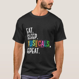 Camiseta Teatro de regalo de actriz de espectáculo musical
