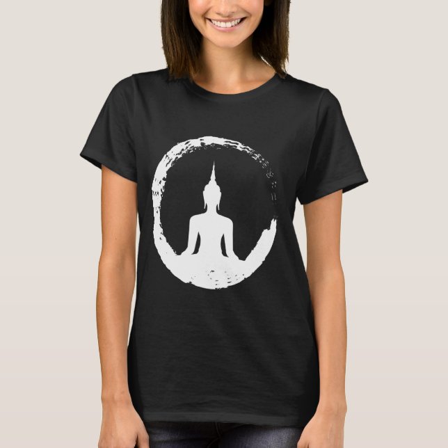 Camiseta Teatro de yoga MEDITATION BUDDHA regalo profesor d (Anverso)