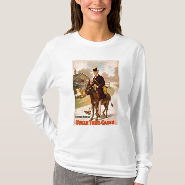 Camiseta Teatro del hombre y del burro de la cabina de tío (Anverso)