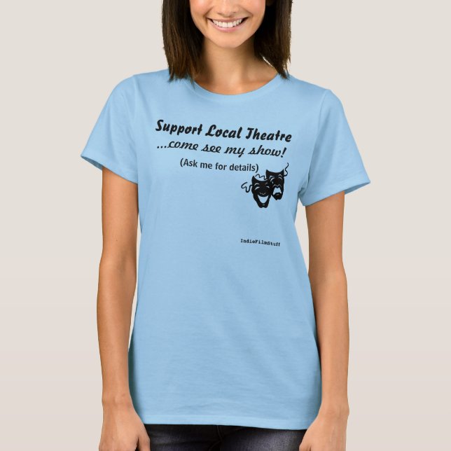 Camiseta Teatro del Local de la ayuda (Anverso)