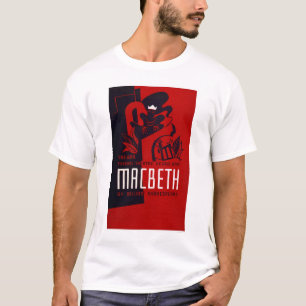Camiseta Teatro del negro de Macbeth WPA 1937