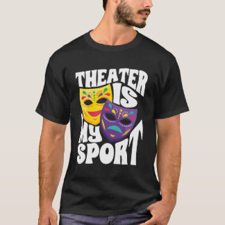 Camiseta Teatro Dramático Teatro Espio es mi deporte