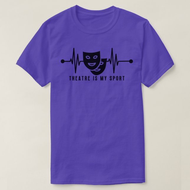 Camiseta Teatro En Heartbeat 16 (Diseño del anverso)