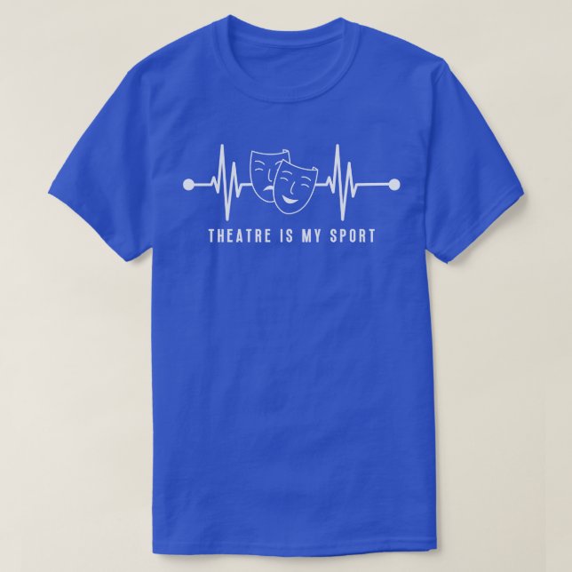 Camiseta Teatro En Heartbeat 2 (Diseño del anverso)